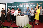Resmikan Pembukaan Hotel Santika Batam, HM Rudi: Semoga Dapat Jadi Pilihan Menginap Wisatawan