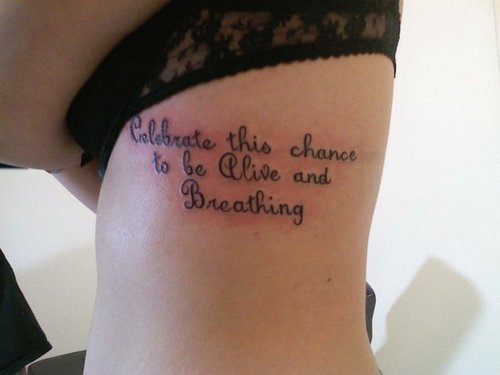 tattoo quotes on girls. tattoo quotes for girls. life