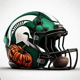 Michigan State Spartans Halloween Concept Helmets