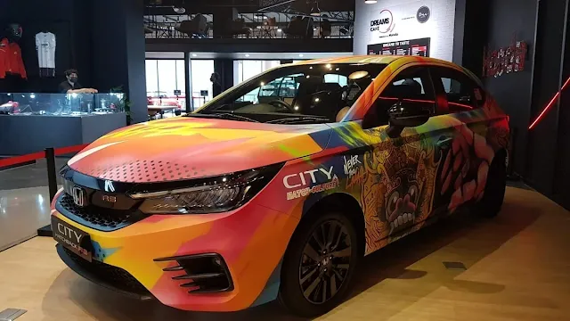 honda city hatchback warna