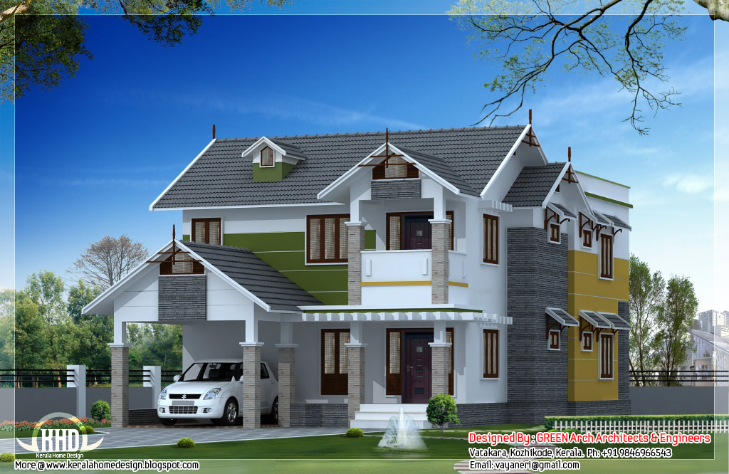 Roof Models For Homes House Plans For Kerala Homes. July 2017 ...