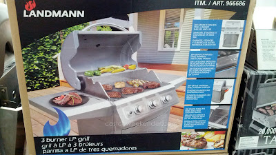 Host a bbq in your backyard with the Landmann model 42170 3 Burner LP Gas BBQ Grill