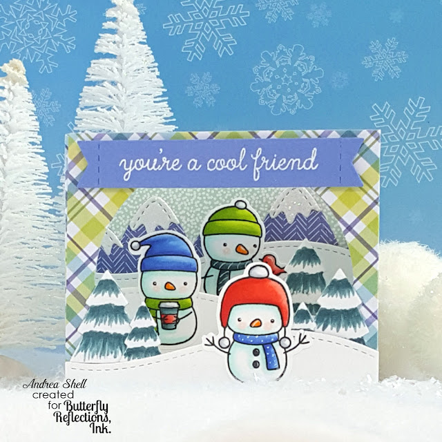 Frosty Friends Box Card by Andrea Shell