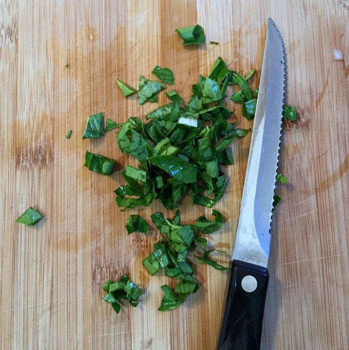 Easy Pink Sauce with fresh herbs