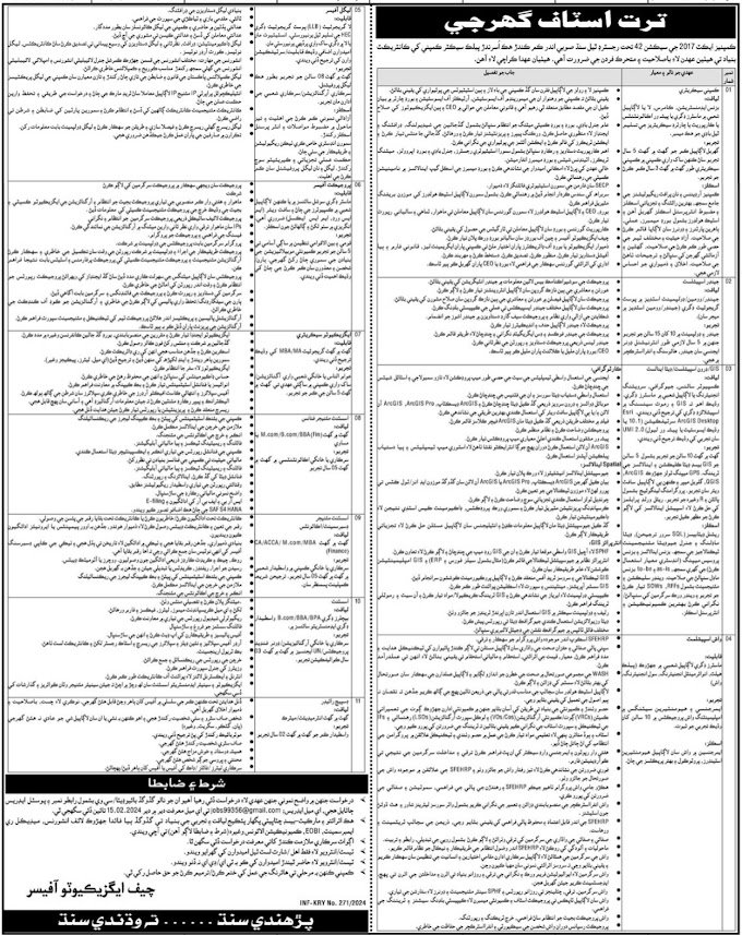 Public Sector Company Karachi Jobs