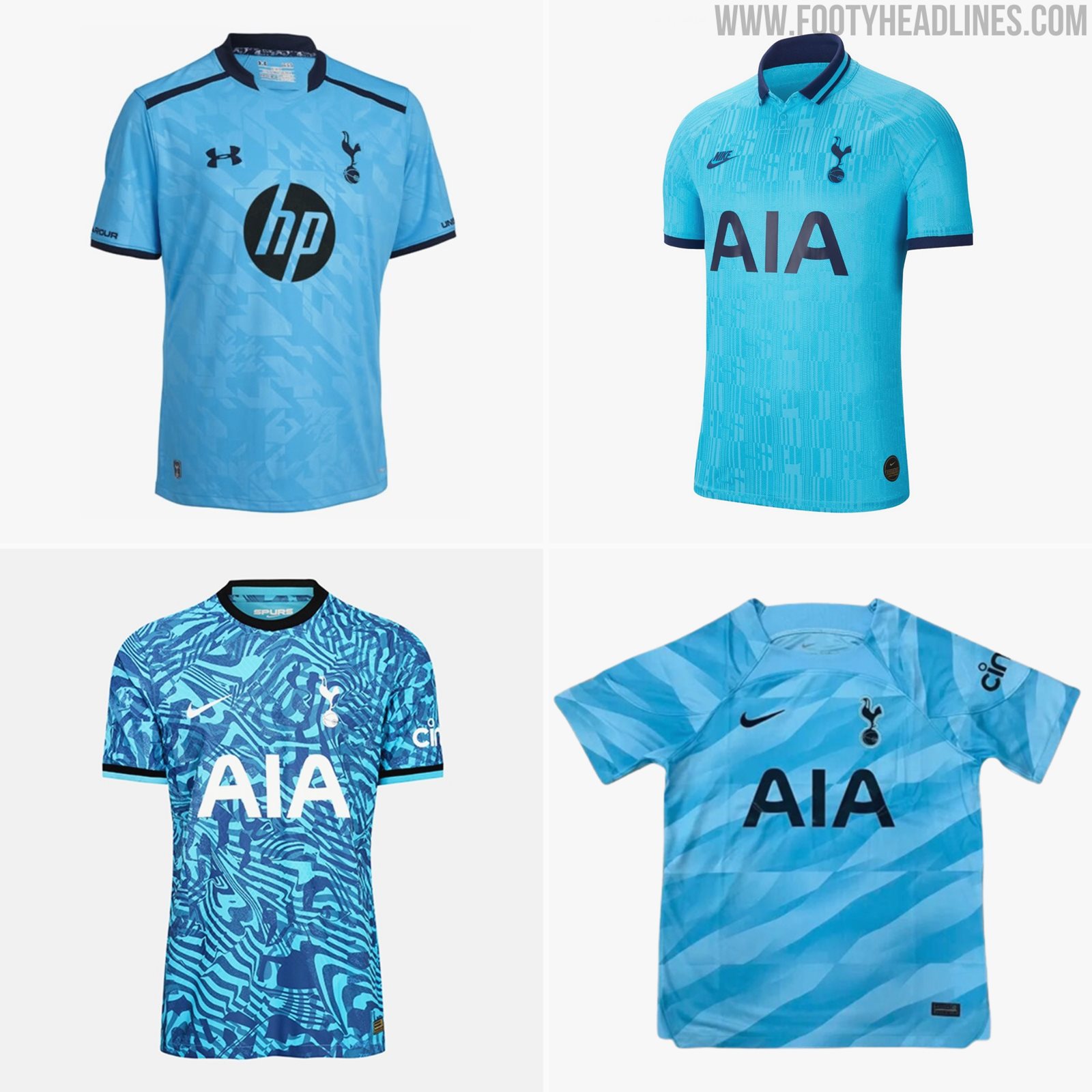 Iridescent Logos: Tottenham 23-24 Away Kit Released - Footy Headlines
