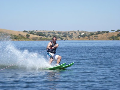 Ski-Aquático na barragem do Alqueva