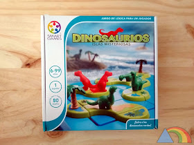 Juego "Dinosaurios, islas misteriosas" de Smart Games