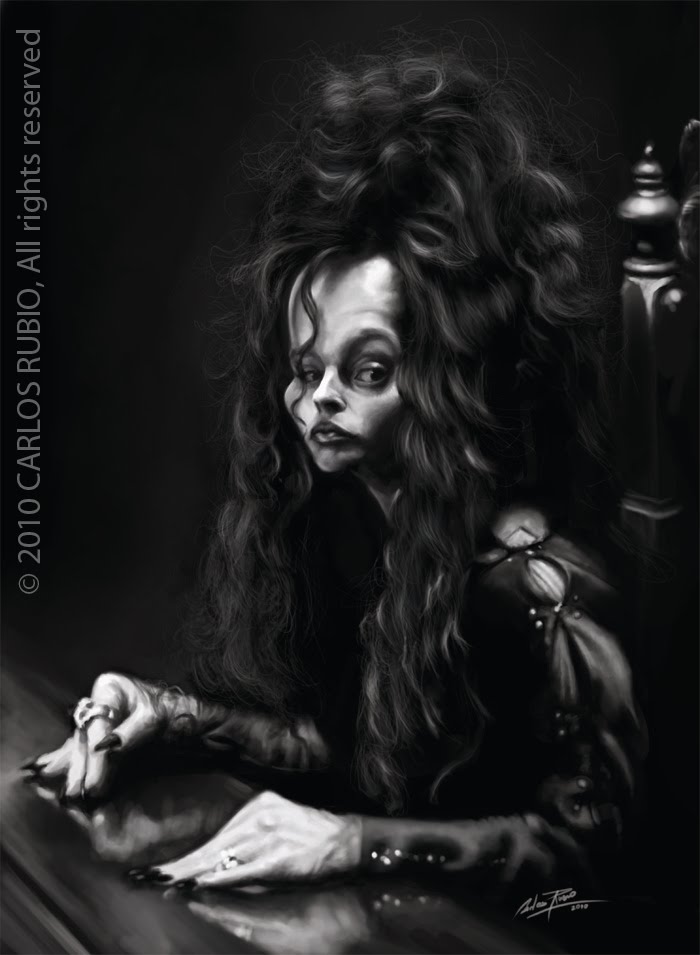 Helena Bonham Carter as Bellatrix Lestrange