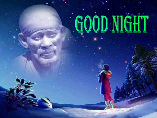 sai baba good night picture for friends