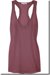 James Perse cotton-jersey racer-back tank £80