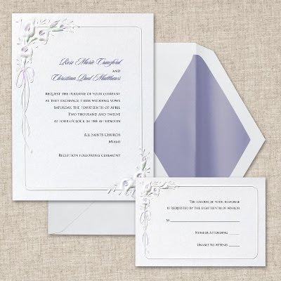 Tags calla lily design invitations Exclusive Weddings flat wedding