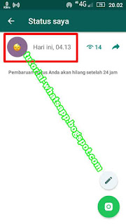 Cara Menghapus Satus Di Whatsapp