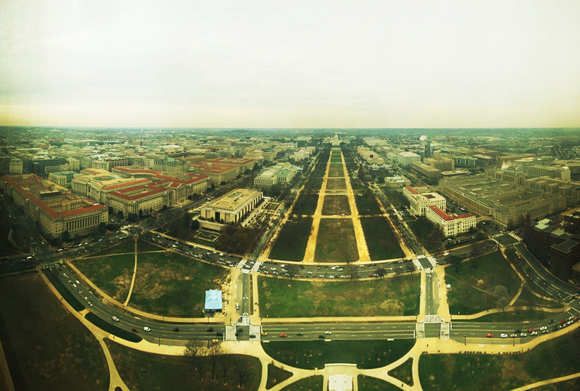 Вашингтон Washington DC washington monument top view монумент вид сверху