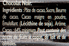 Chocolat 1848 Poulain - Chocolat noir - Poulain - France - Chocolate - Dark Chocolate