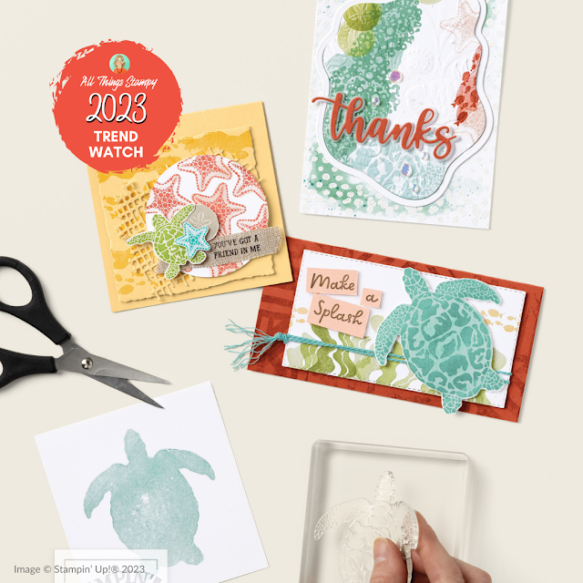 Papercraft trends 2023 stampin up card making