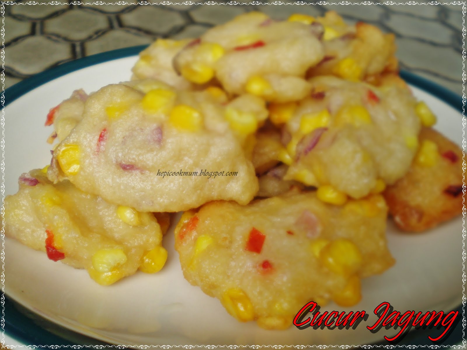 Hepi Cook Mum: Cucur Jagung