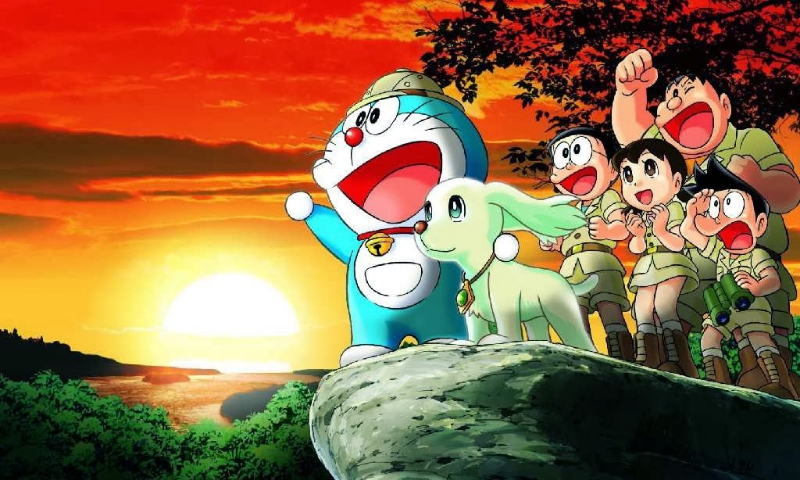  Gambar  Kartun  Doraemon  Dan  Teman  Temannya Download 