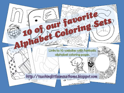 10 Favourite Alphabet Colouring Sets | Teacher@Home