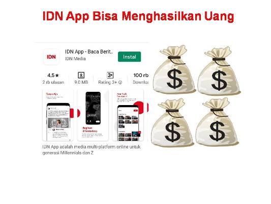 idn app bisa menghasilkan uang