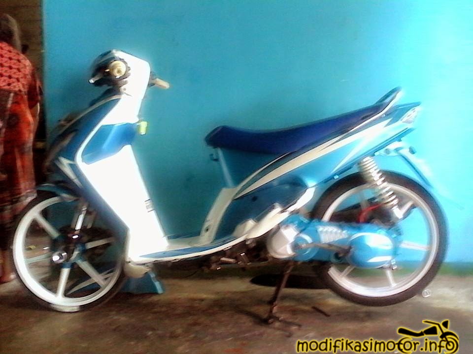 Gambar & Foto Modifikasi Motor Mio Soul, J, Sporty Terbaru 