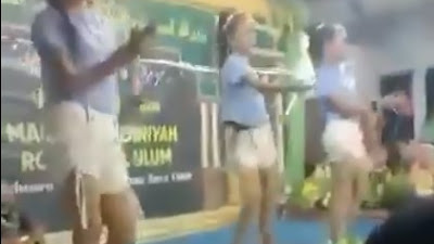 Video Goyang Tidak Sopan saat Imtihan Viral, Pihak Madrasah Minta Maaf