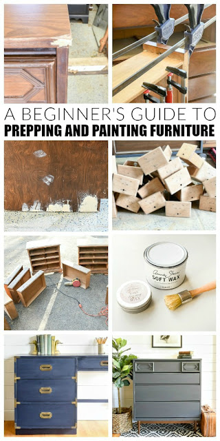 A Beginner's Guide to Prepping and Painting Furniture 