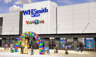 Toys R Us in WHSmith York exterior mock-up