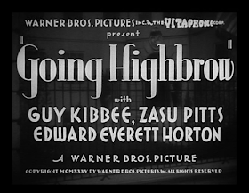 Going Highbrow (1935)