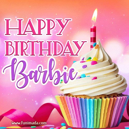 happy birthday barbie images