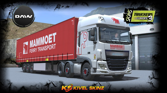 SKINS DAWN/DF - DAF XF MAMMOET COMBO