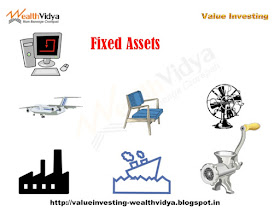 Picture showing various fixed assets as example