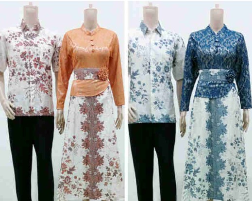 10 Model Dress  Batik  Kombinasi  Brokat  terbaru 2019