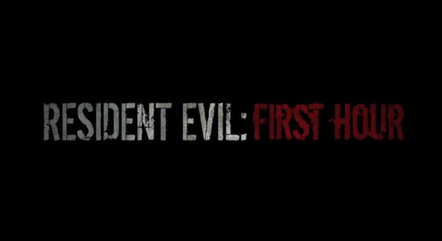 Resident Evil First Hour Titre Logo Download   Resident Evil: First Hour 1ª Temporada Completa   Legendado