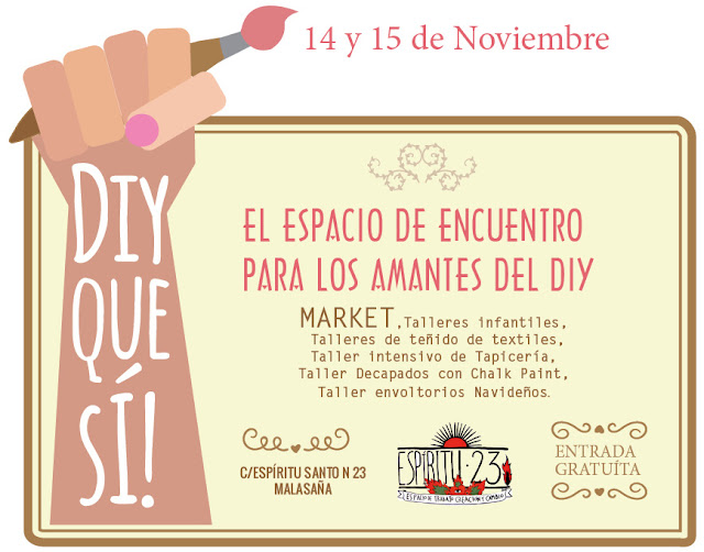 Planes por Madrid: DIY Que sí! Market