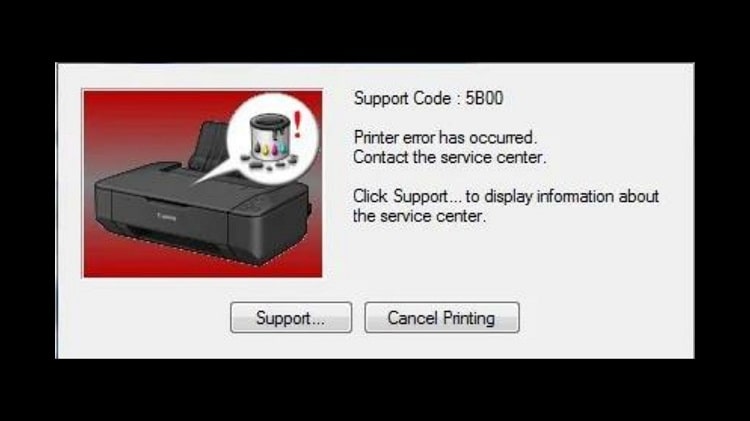 Ошибка мп. Canon 230 принтер. Код ошибки 5b00 Canon. Ошибка принтера Canon. Ошибка 5в00 Canon PIXMA.