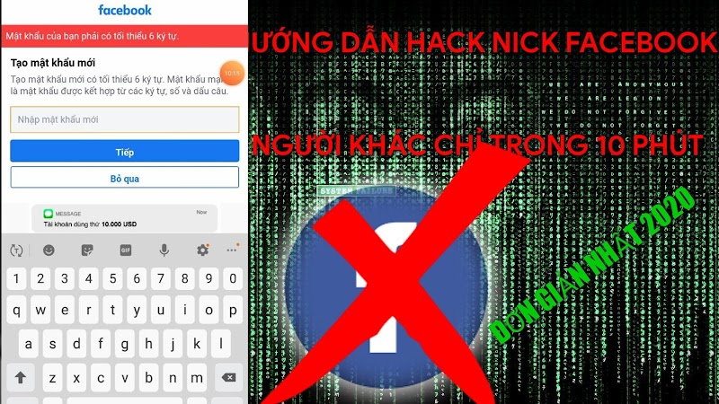 CODE VÀO NICK FACEBOOK KHÔNG CẦN MẬT KHẨU V5