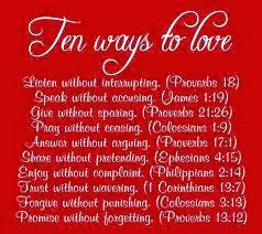 10 Ways to Love