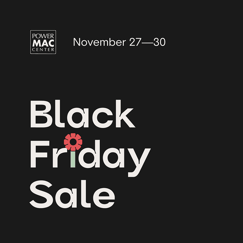 Deal Power Mac Center Announces Black Friday Sale For