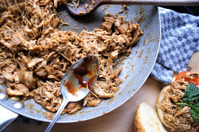 Pulled Chicken Burger