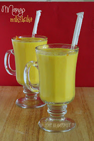 Spusht | Mango Milkshake = mango puree + milk