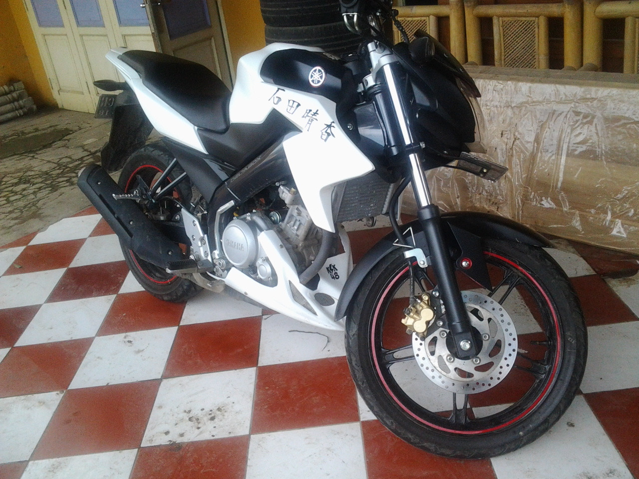 Half Fairing New Vixion Lightning NVL Modifikasi 