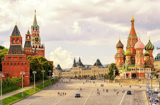 Russia Moscow Square Bitcoin blockchain