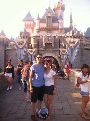 Jenn and Mike at Disneyland