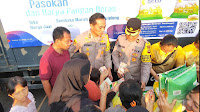 Lewat Program Minggu Kasih, Polres Buleleng Sapa Warga Kampung Kajanan