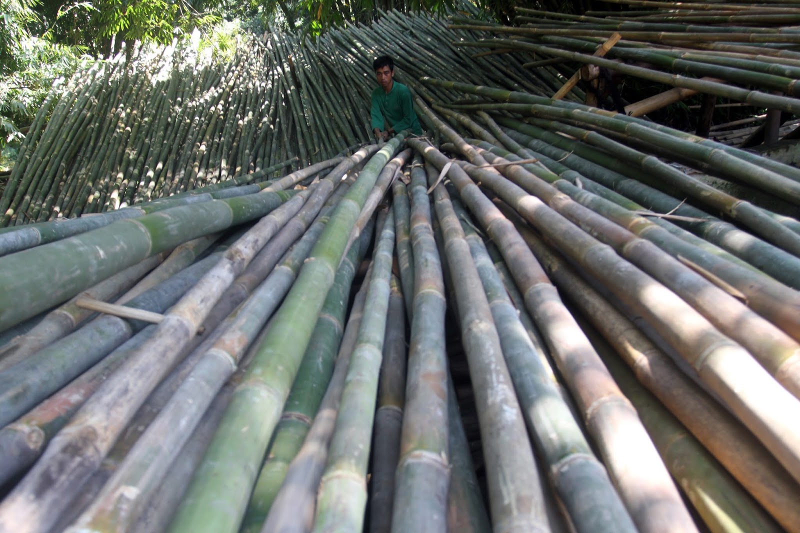 Cara Membuat Kursi Bambu  Dengan Mudah