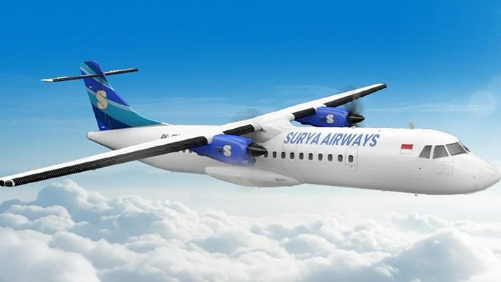 Maskapai baru Surya Airways yang bernaung di bawah PT Surya Mataram Indonesia. Surya Airways disebut akan membuka layanan penerbangan domestik dan internasional.