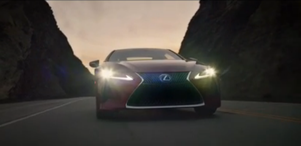 2018 Lexus LC500h, A dynamic, low body with threatening