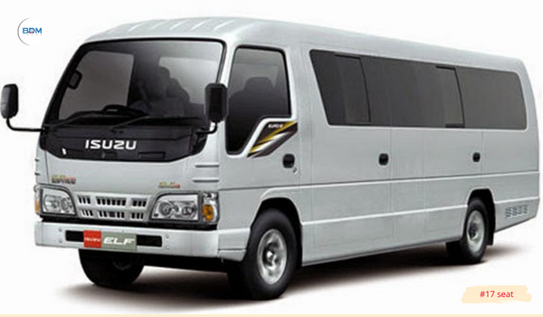 Harga sewa mobil Isuzu Long Elf di bali