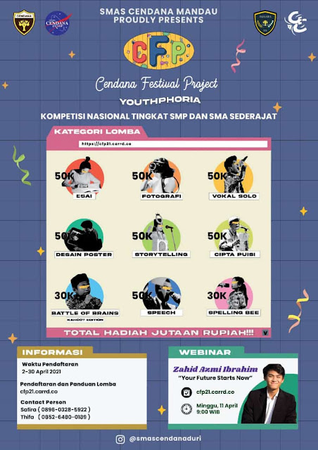 Cendana Festival Project 𝙔𝙊𝙐𝙏𝙃𝙋𝙃𝙊𝙍𝙄𝘼 2021